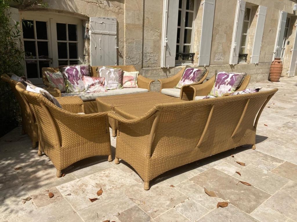 Fabuleux - Domaine Du Moulin D'Andraut Bordeaux-Chevaux-Golf-St Emilion Villa Montussan Luaran gambar